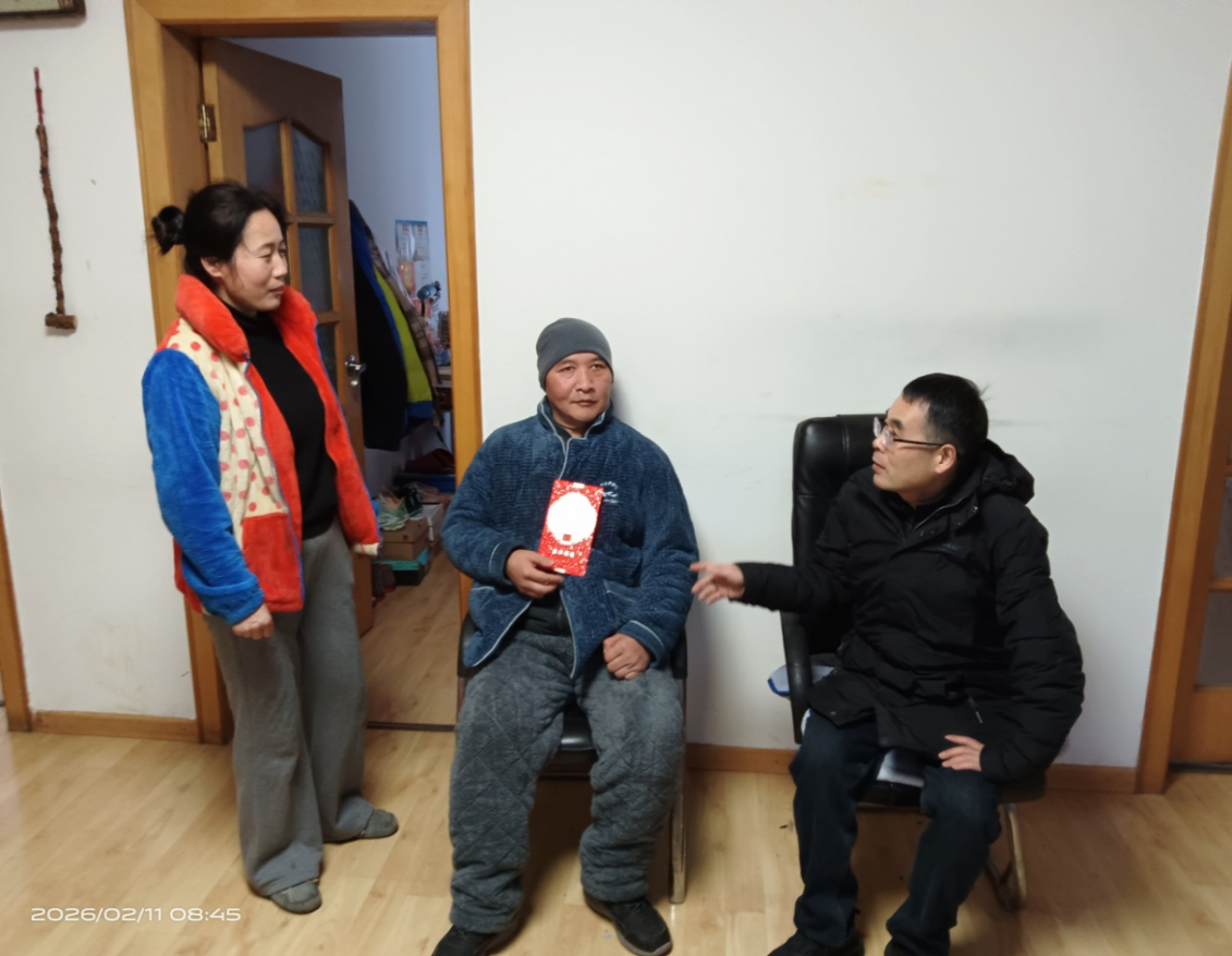 工业集团组织开展2026年春节走访慰问活动